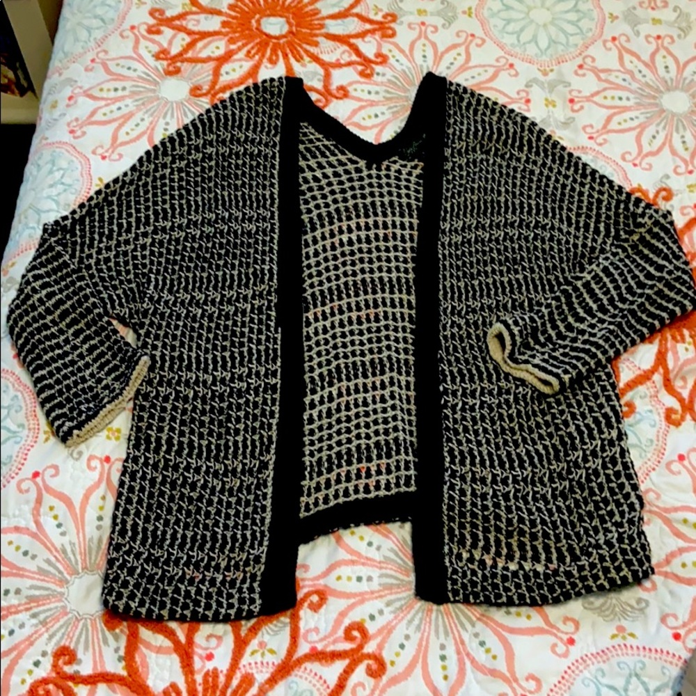 Knit Cardigan -Lucky Brand